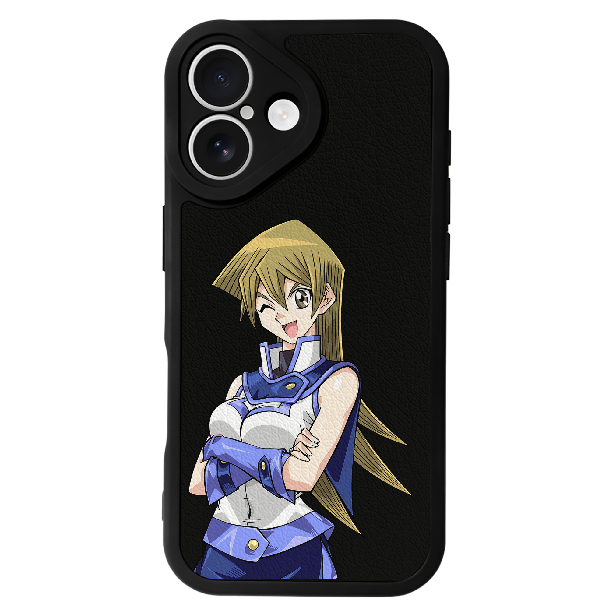 遊☆戯☆王 Yu-Gi-Oh! 【iPhone 16シリーズ対応】シリコンスマホケース（レザー調） 材質：シリコン